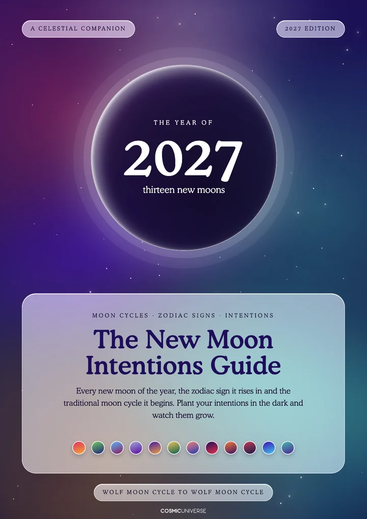 The New Moon Intentions Guide cover