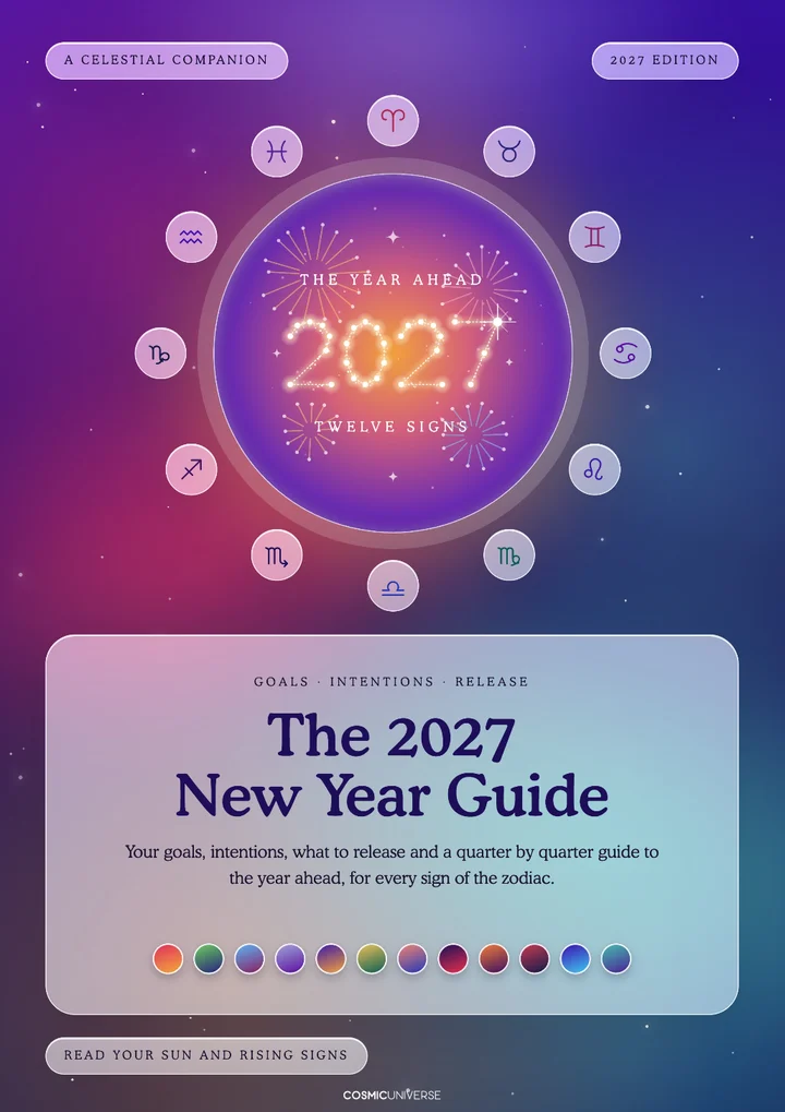 The 2027 New Year Guide cover